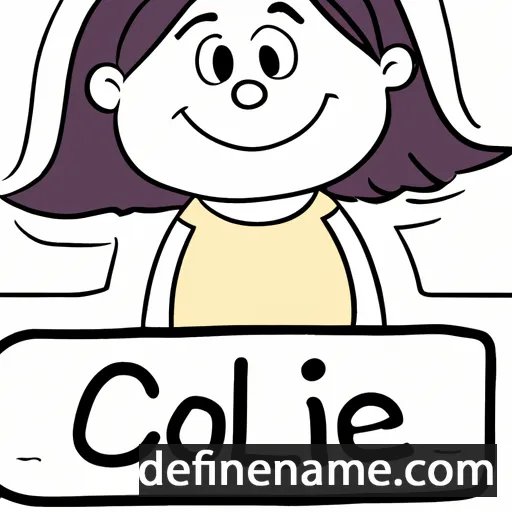 cartoon of the name Colline