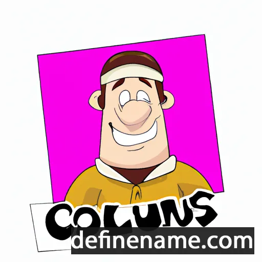 cartoon of the name Collynns