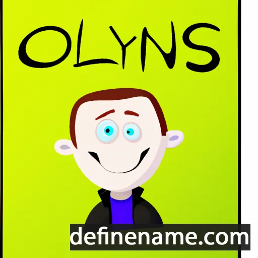 cartoon of the name Collyns