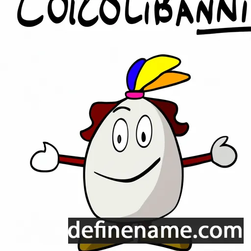 Colomban cartoon