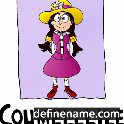 cartoon of the name Colombine