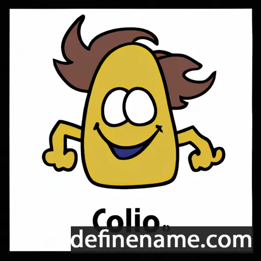 cartoon of the name Colorado