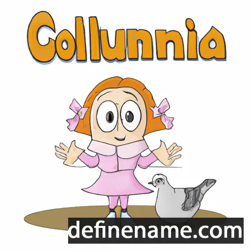 Columbina cartoon