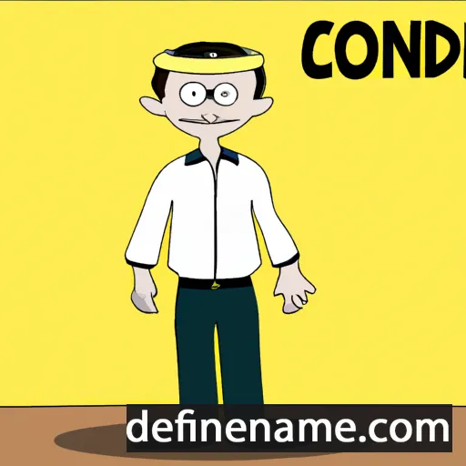 cartoon of the name Conard