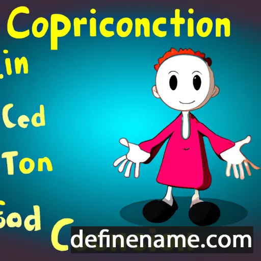 cartoon of the name Conception