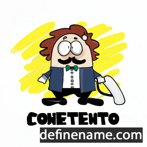 cartoon of the name Concettino