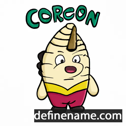 cartoon of the name Conchor