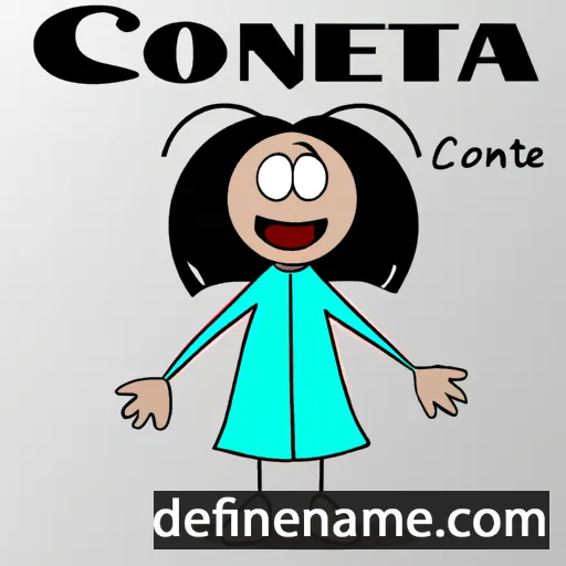 cartoon of the name Congetta