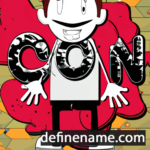 cartoon of the name Coni