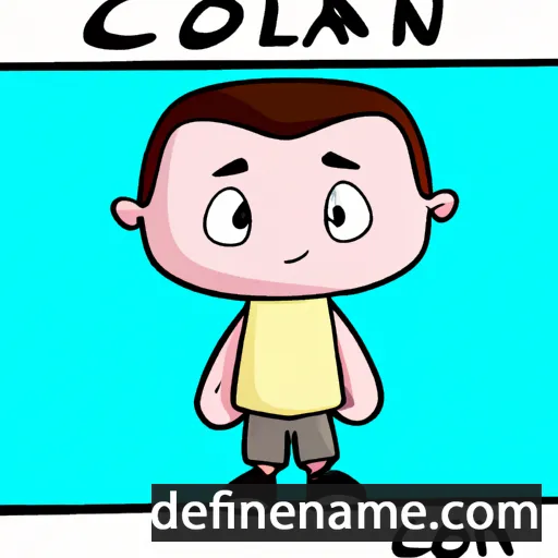 cartoon of the name Conlan