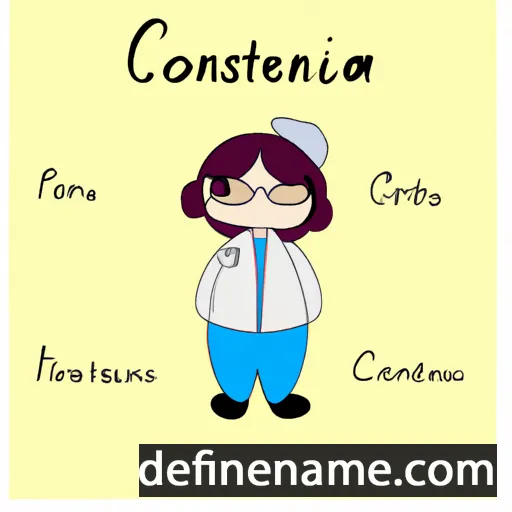 Constanç cartoon