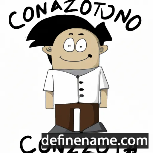 cartoon of the name Constanzo