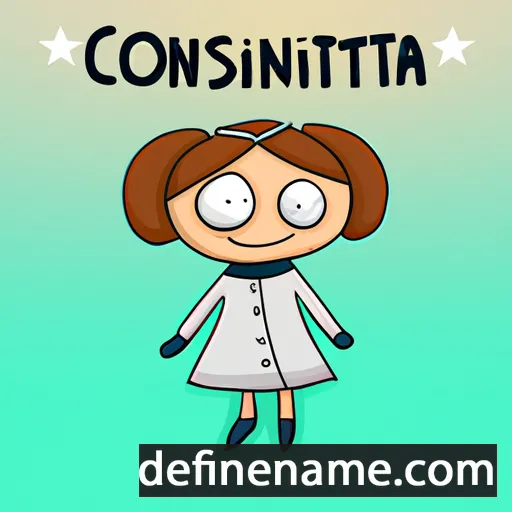 Constinia cartoon