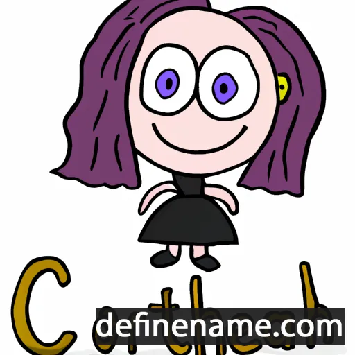 cartoon of the name Corabeth