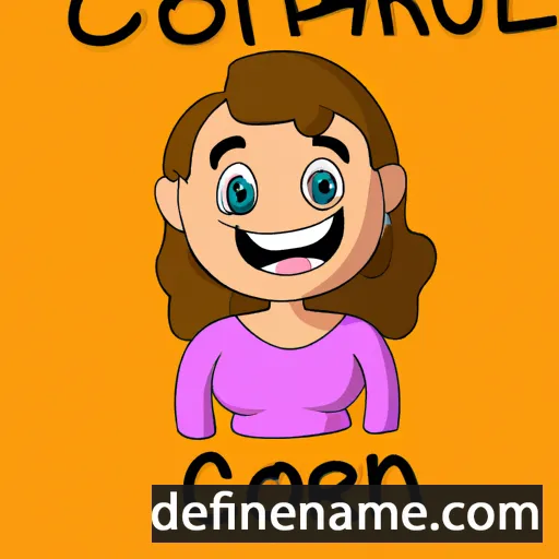 cartoon of the name Coralyn