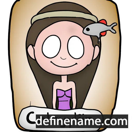 cartoon of the name Coralynn