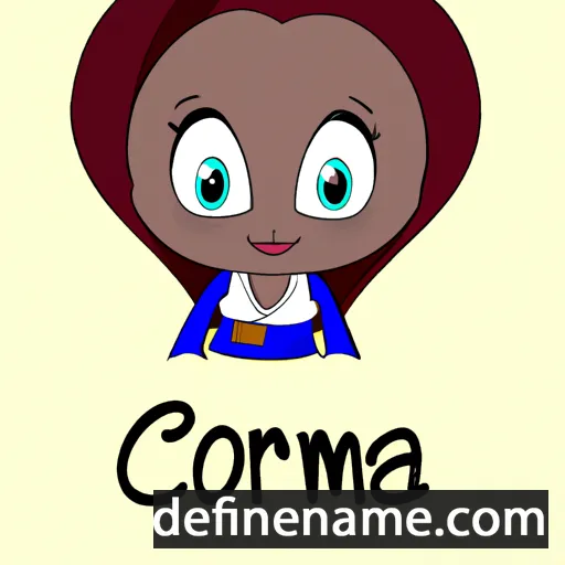 Coramae cartoon