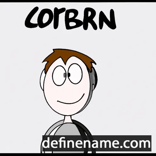 cartoon of the name Corben