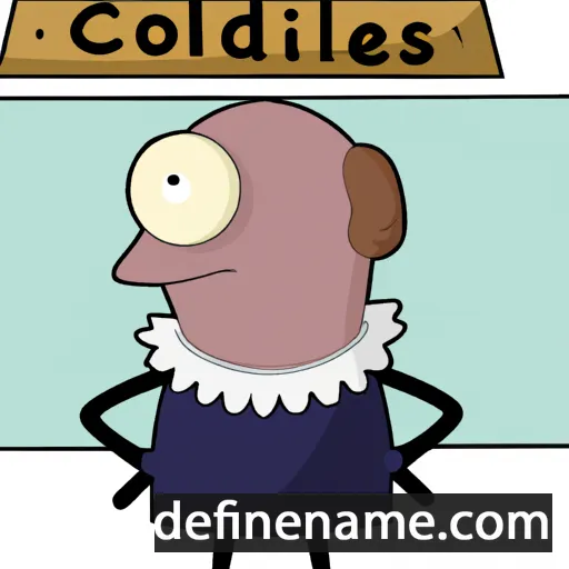 cartoon of the name Cordelius