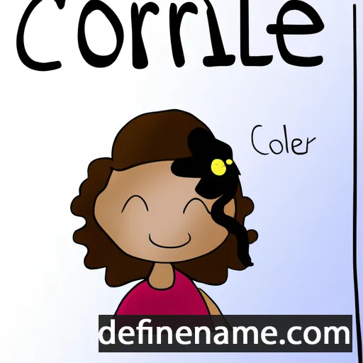 Corélie cartoon