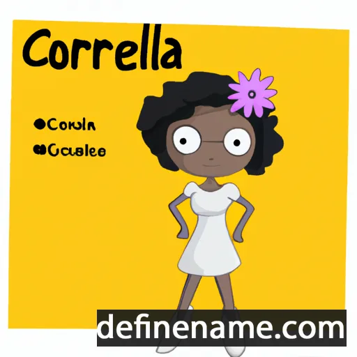 cartoon of the name Corellia