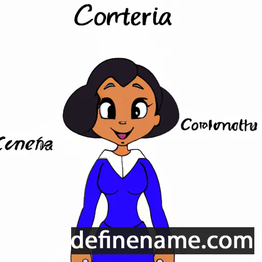 Corenthia cartoon