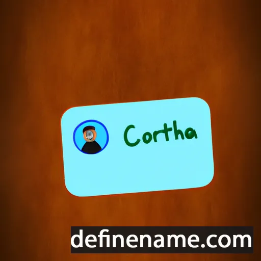 Coretha cartoon