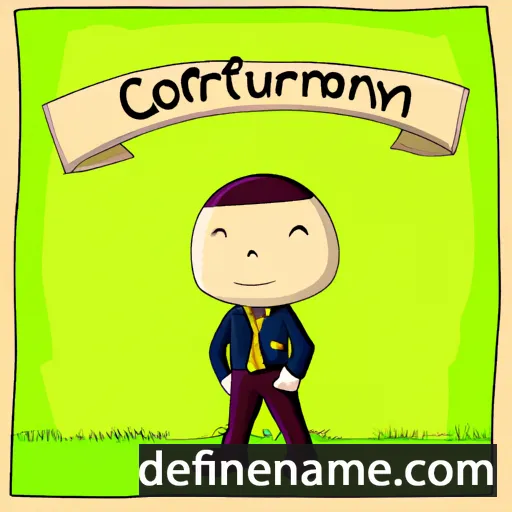 cartoon of the name Coriantum