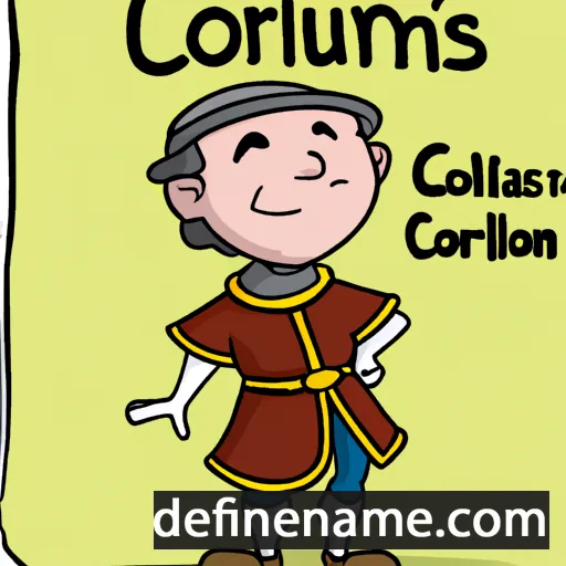 cartoon of the name Coriolanus