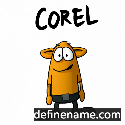 Corneel cartoon