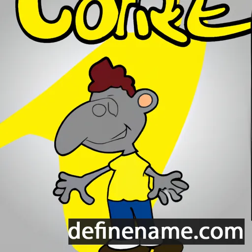 cartoon of the name Cornelh