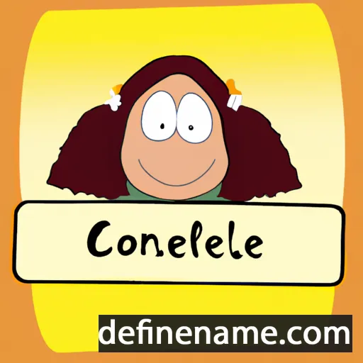 cartoon of the name Cornelie