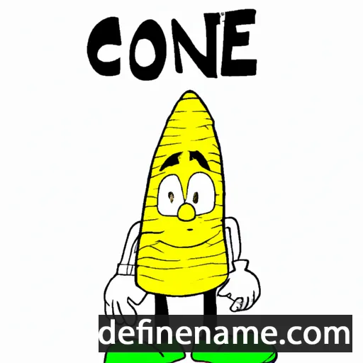 cartoon of the name Cornie