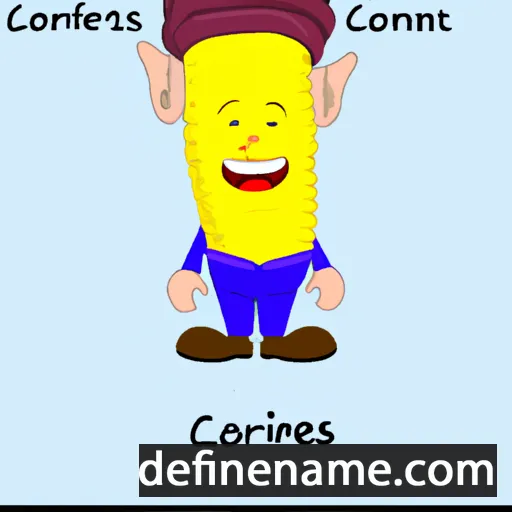 cartoon of the name Corniels