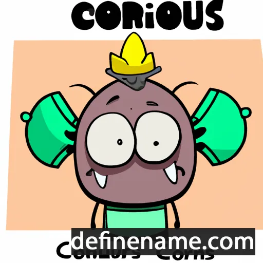 cartoon of the name Coronus