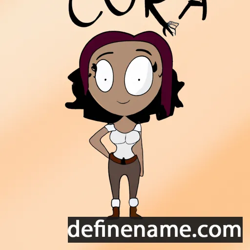 Corra cartoon