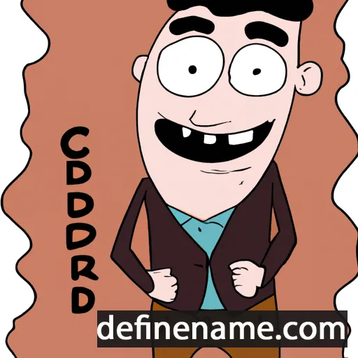 cartoon of the name Corrada