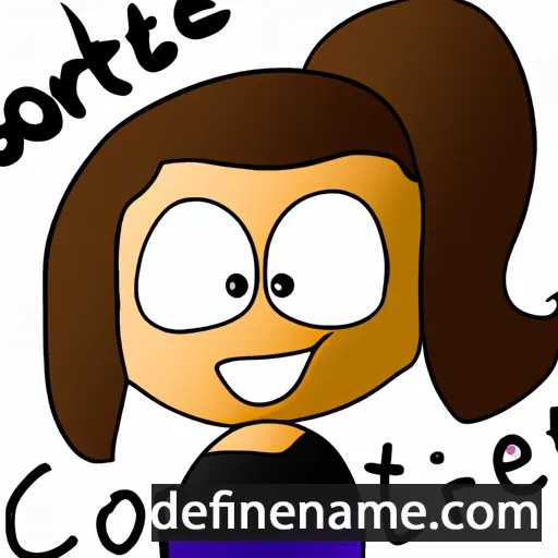 Cortnie cartoon