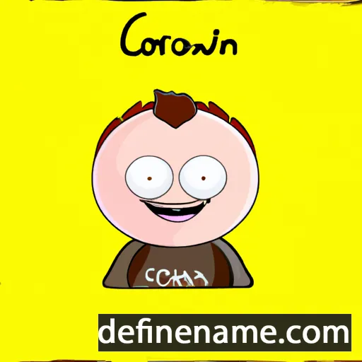 cartoon of the name Corwynn