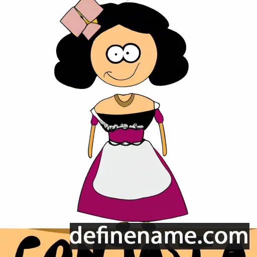 cartoon of the name Costansa