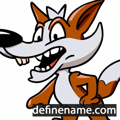 Coyote cartoon