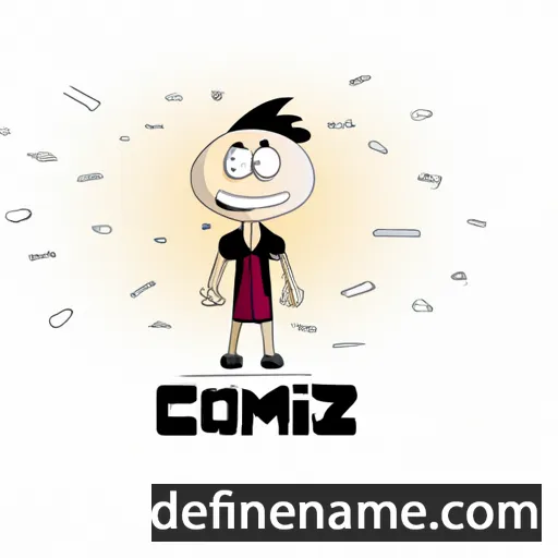 cartoon of the name Cozmin