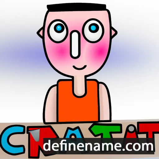 cartoon of the name Craft