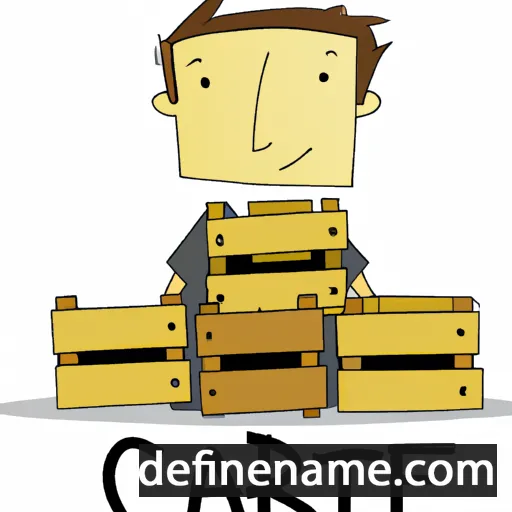 cartoon of the name Crates