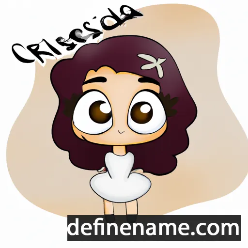 cartoon of the name Crésida