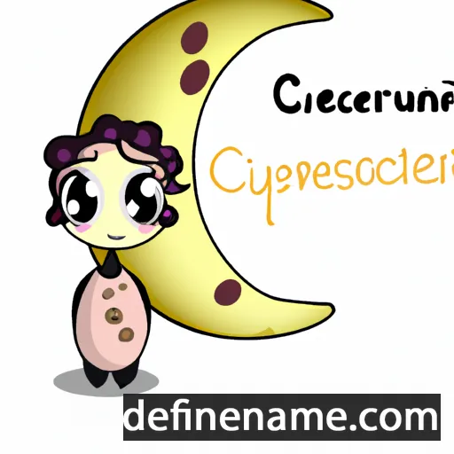 cartoon of the name Crescentien