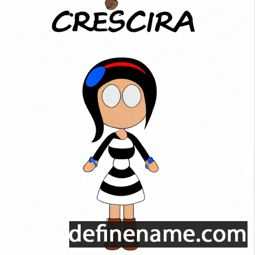 Cresencia cartoon