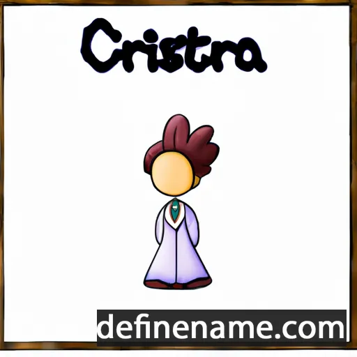 Crestia cartoon