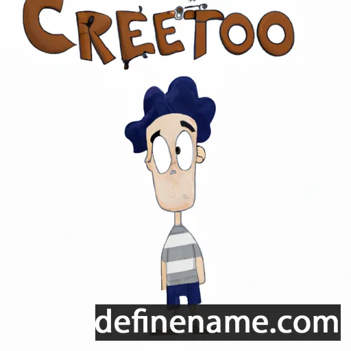 cartoon of the name Cretão