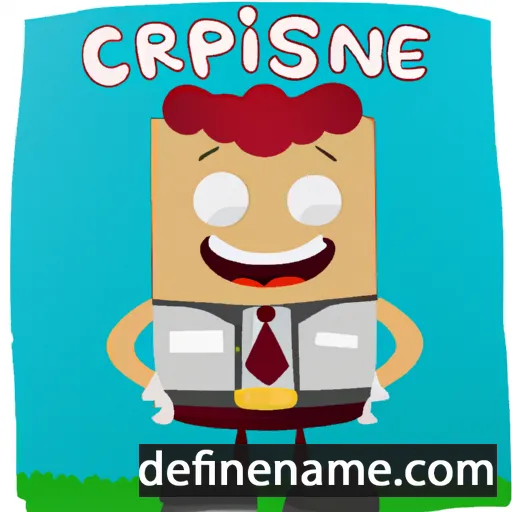 Crispine cartoon